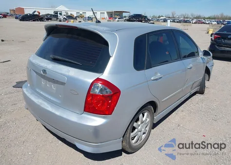 2006 Kia Spectra5 from USA, damaged, VIN KNAFE161665348430